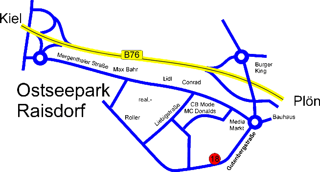 Lageplan Ostseepark Raisdorf